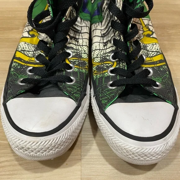 Converse Chuck Taylor ‘The Riddler’ DC Comics Batman High Top Sneakers 6.5/8.5